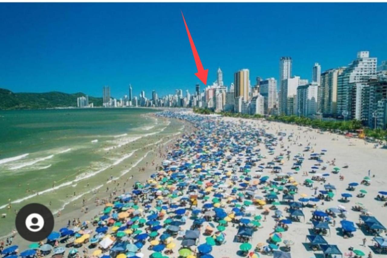 Apartamento Vista Mar - Pe Na Areia Balneário Camboriú 외부 사진